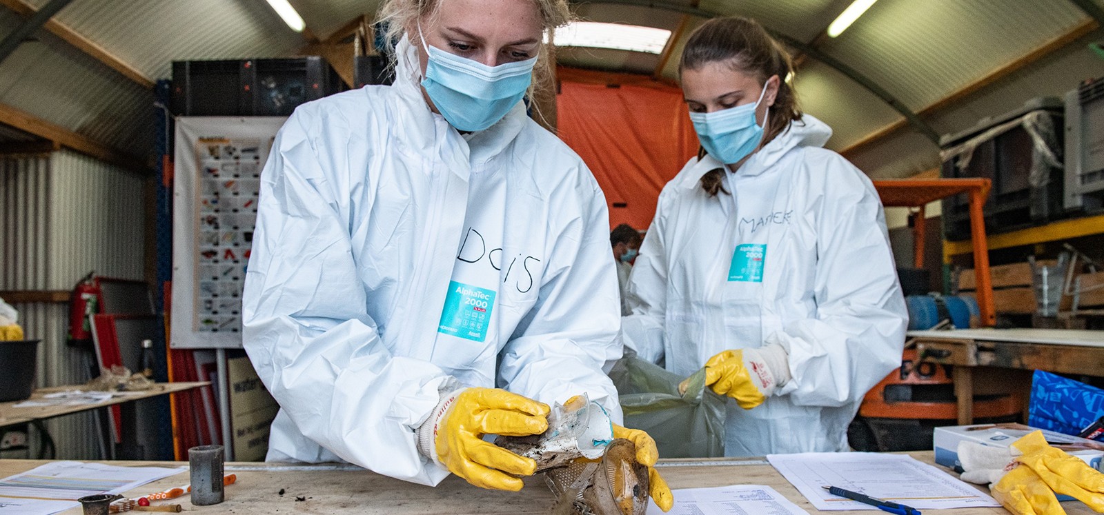 monitoring research into catch of Bubble Barrier Amsterdam started by Plastic Soup Foundation