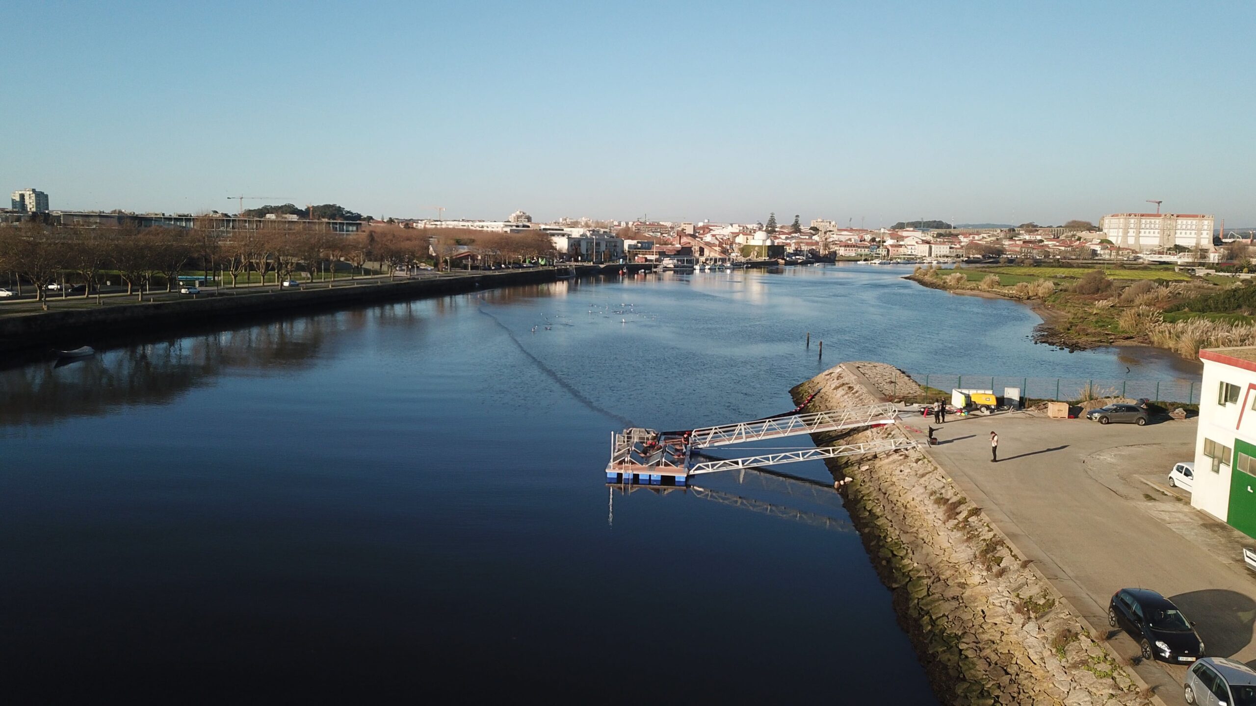 project MAELSTROM launches a Bubble Barrier in Portugal